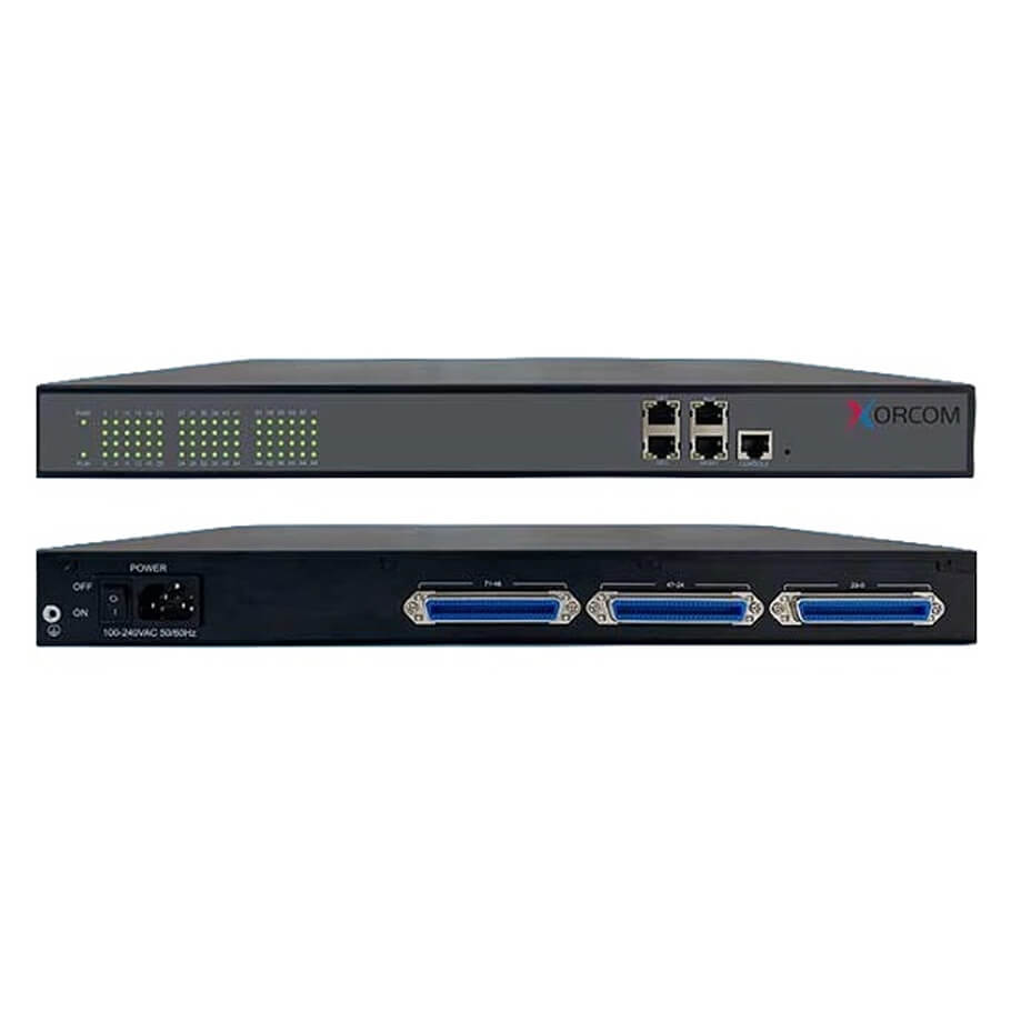 High Density (HD) FXS VoIP Gateway XORCOM GW0072S-21